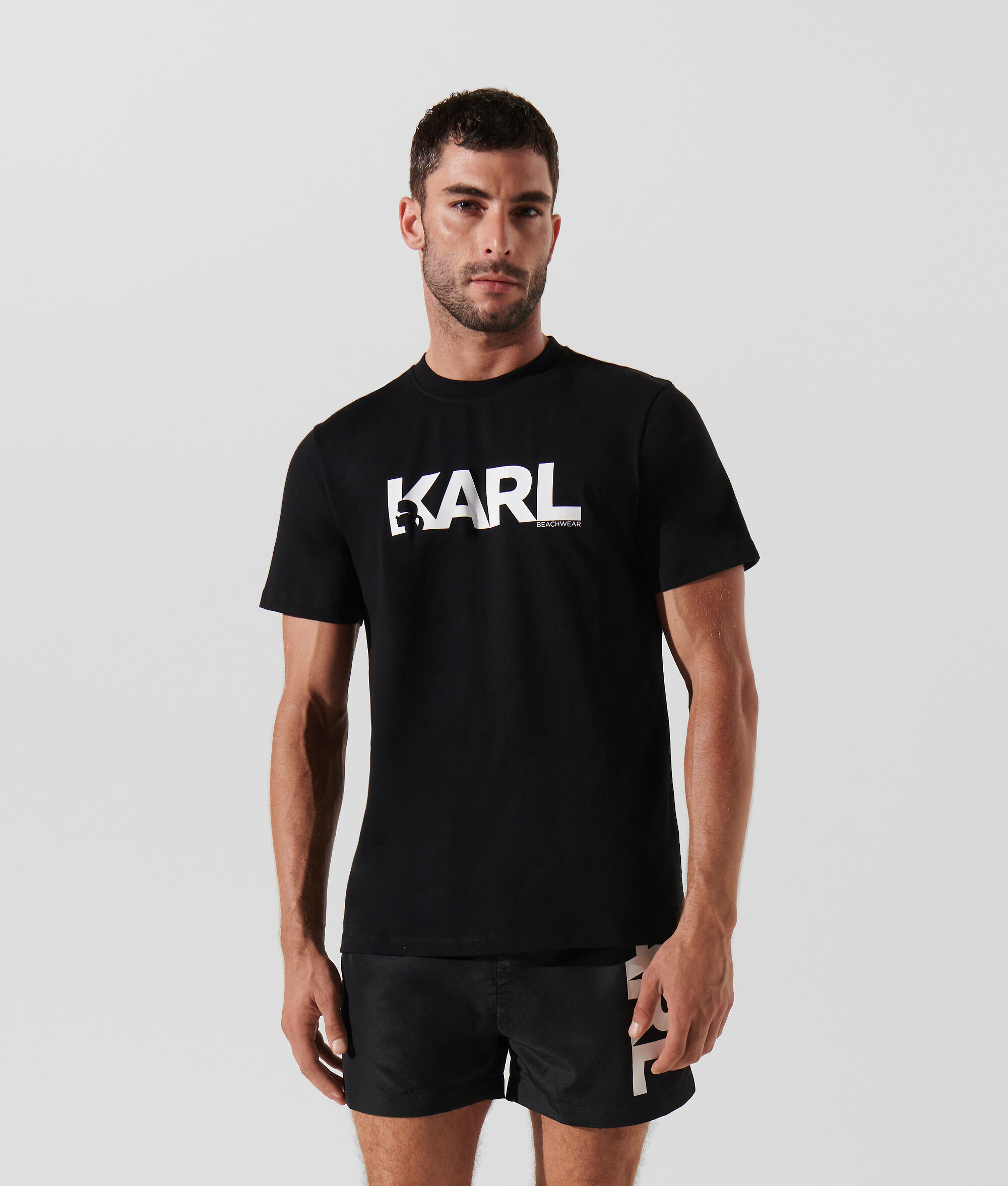 (image for) Cost-Effective KARL LOGO BEACH T-SHIRT